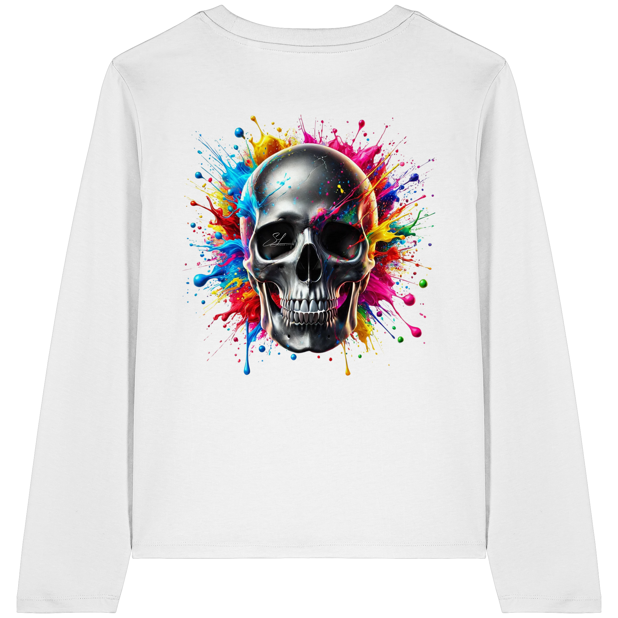 Explosion de vie - T-shirt bio à manches longues pour femme