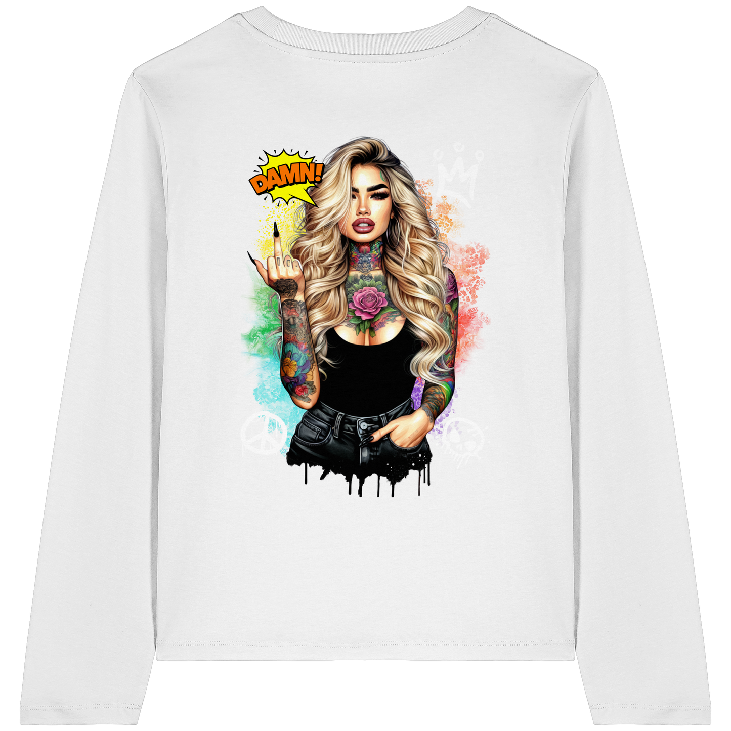 Ink Queen - Womens Organic Longsleeve