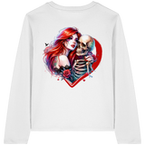 Forever Love - T-shirt bio à manches longues pour femme