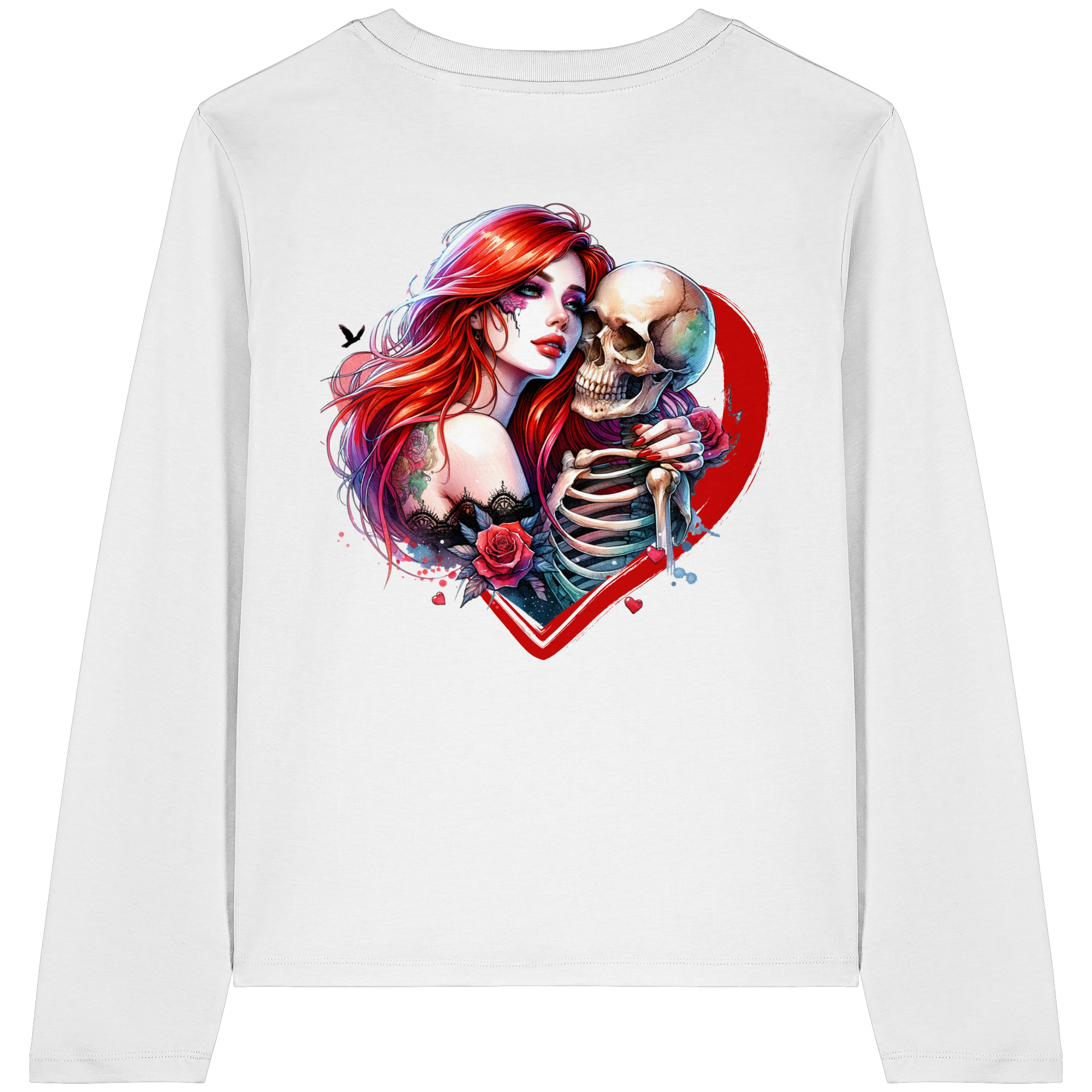Forever Love - T-shirt bio à manches longues pour femme