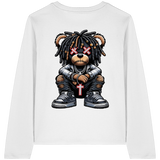 Bad Ass Teddy - Womens Organic Longsleeve