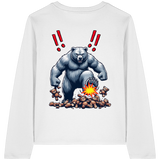 Teddy Terror - T-shirt bio à manches longues pour femme