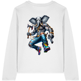 Elephant Warrior - Womens Organic Longsleeve