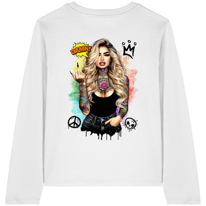 Ink Queen - Womens Organic Longsleeve