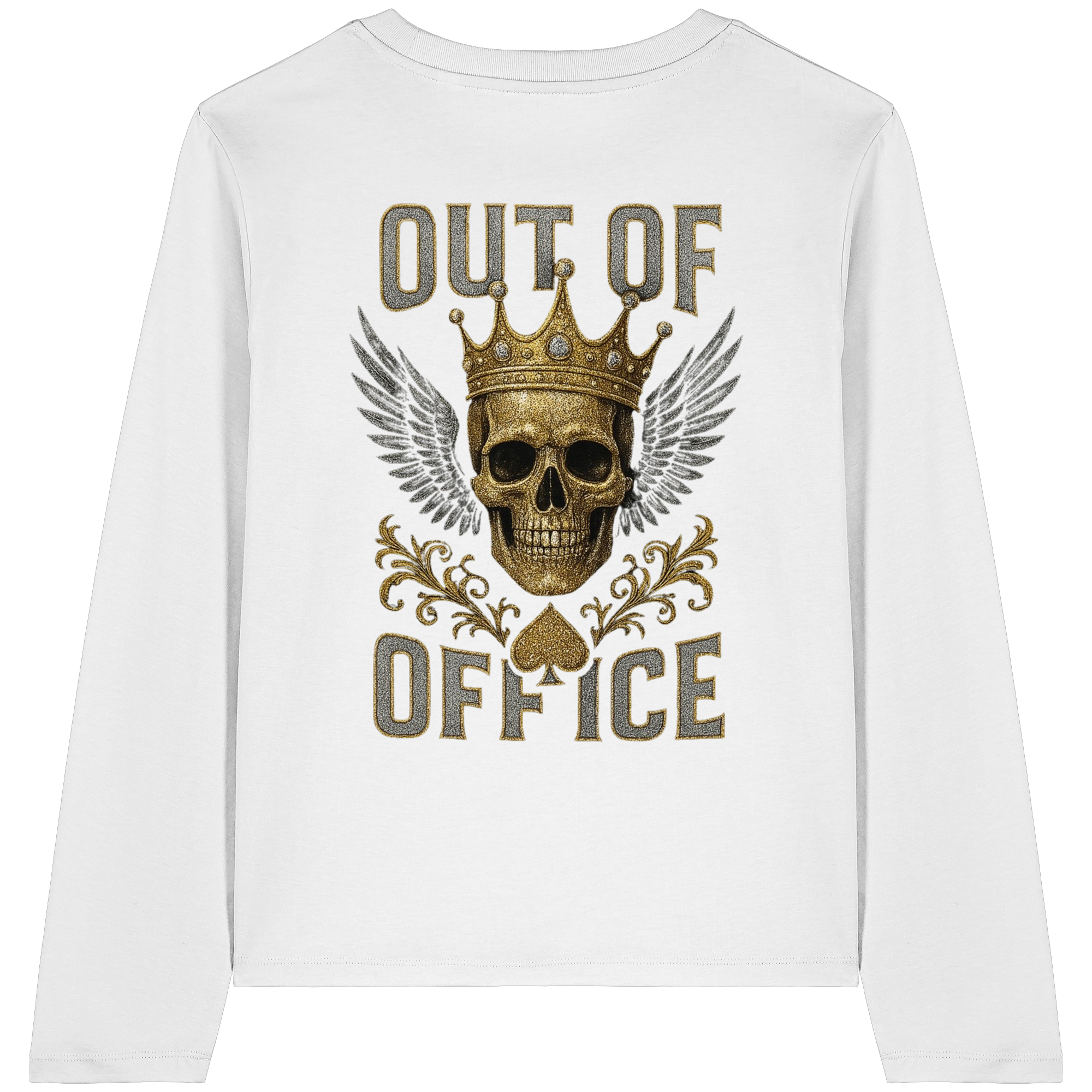 King out of Office - Womens Organic Longsleeve