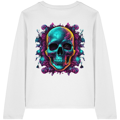 Galactic Skull - Womens Organic Longsleeve