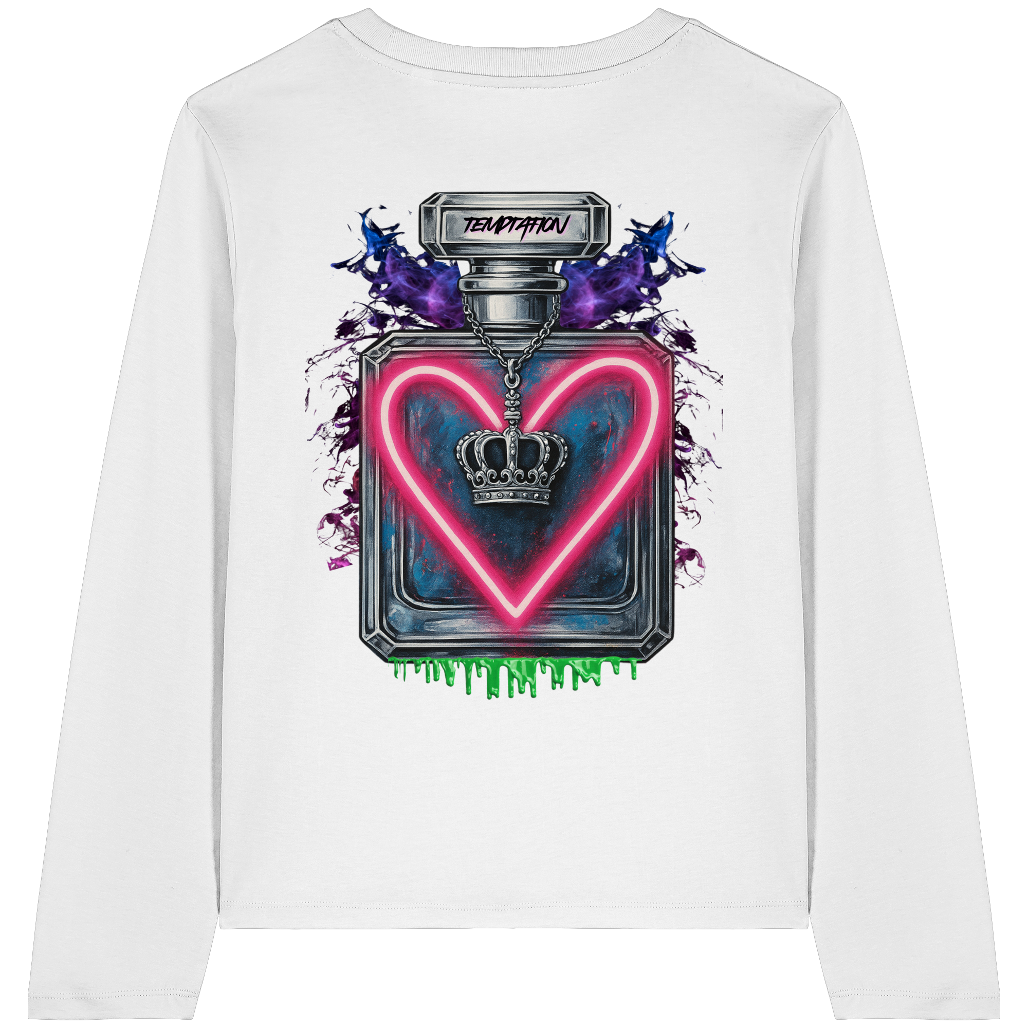 Temptation - Womens Organic Longsleeve