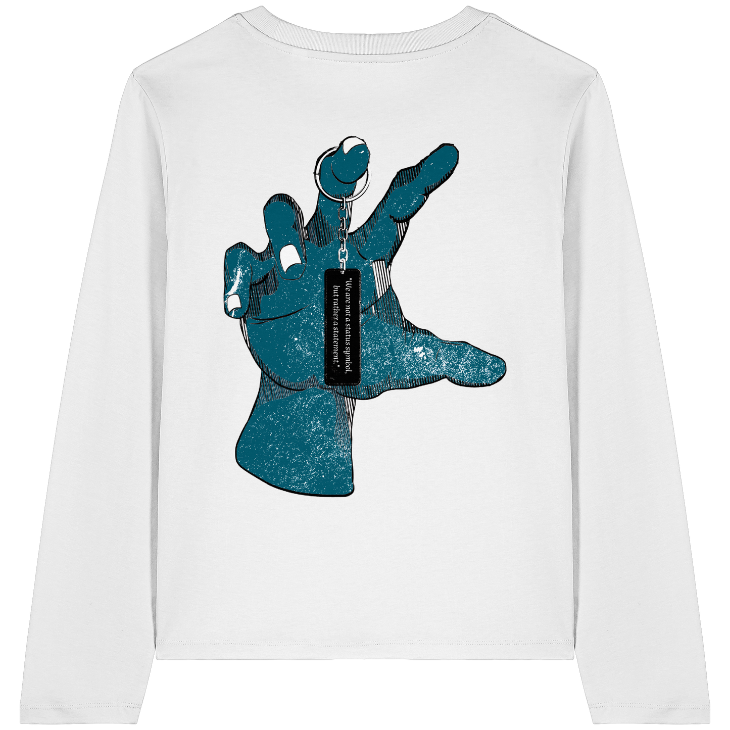 Statement Hand - Womens Organic Longsleeve