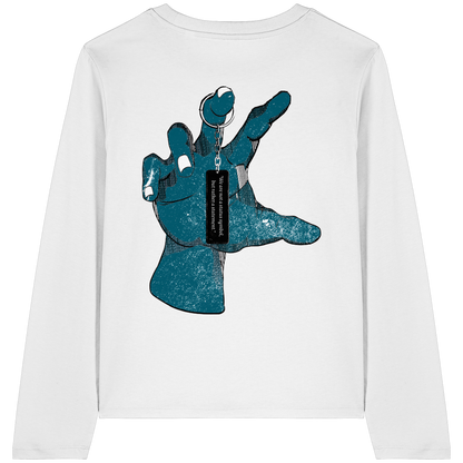 Statement Hand - Womens Organic Longsleeve
