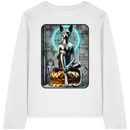 Mystic Cat - Womens Organic Longsleeve