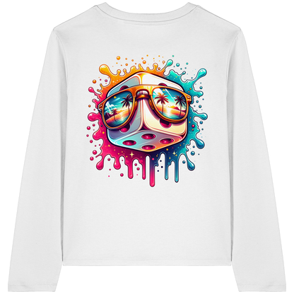 Sunset Vibes Dice - Womens Organic Longsleeve