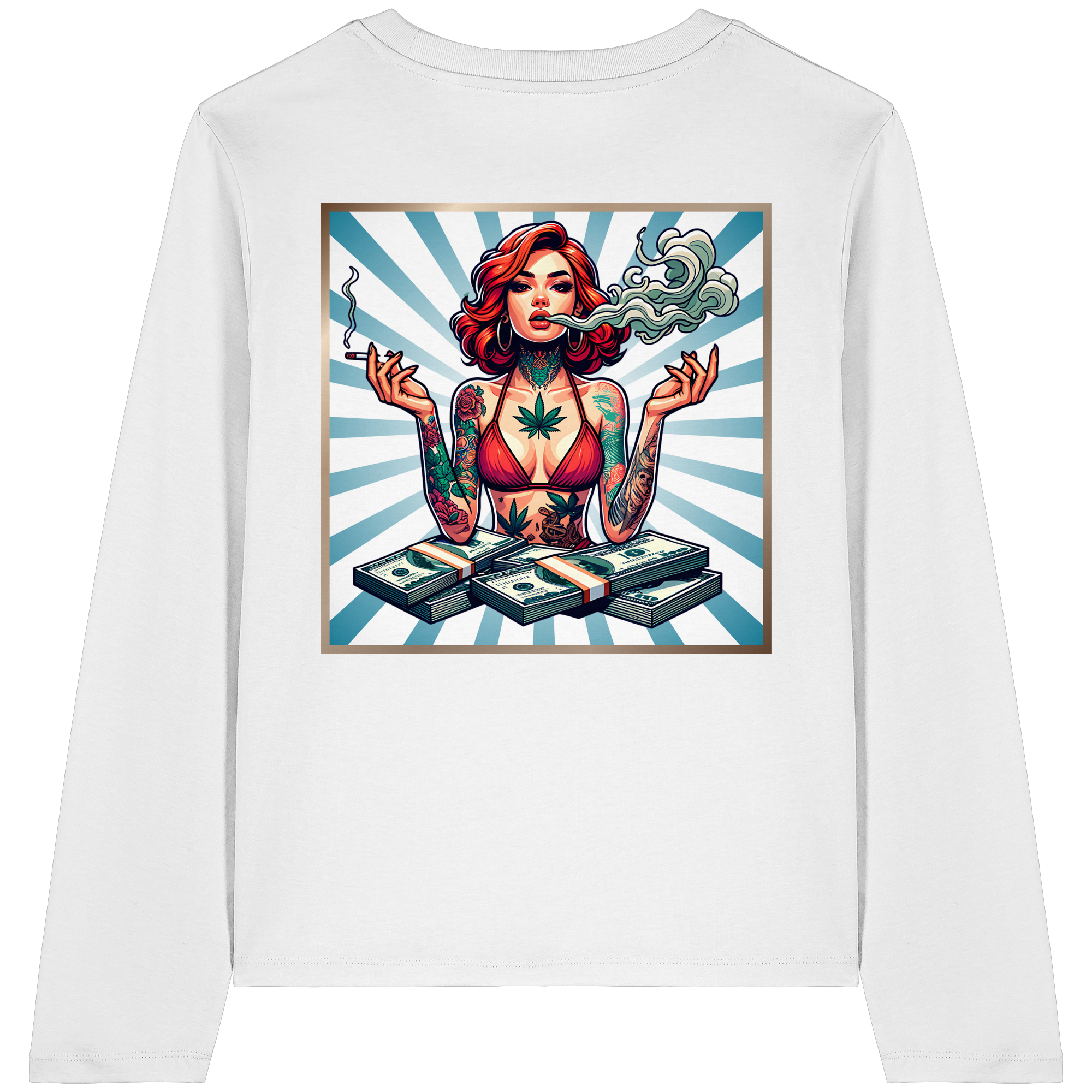 Rebel Rich - Womens Organic Longsleeve