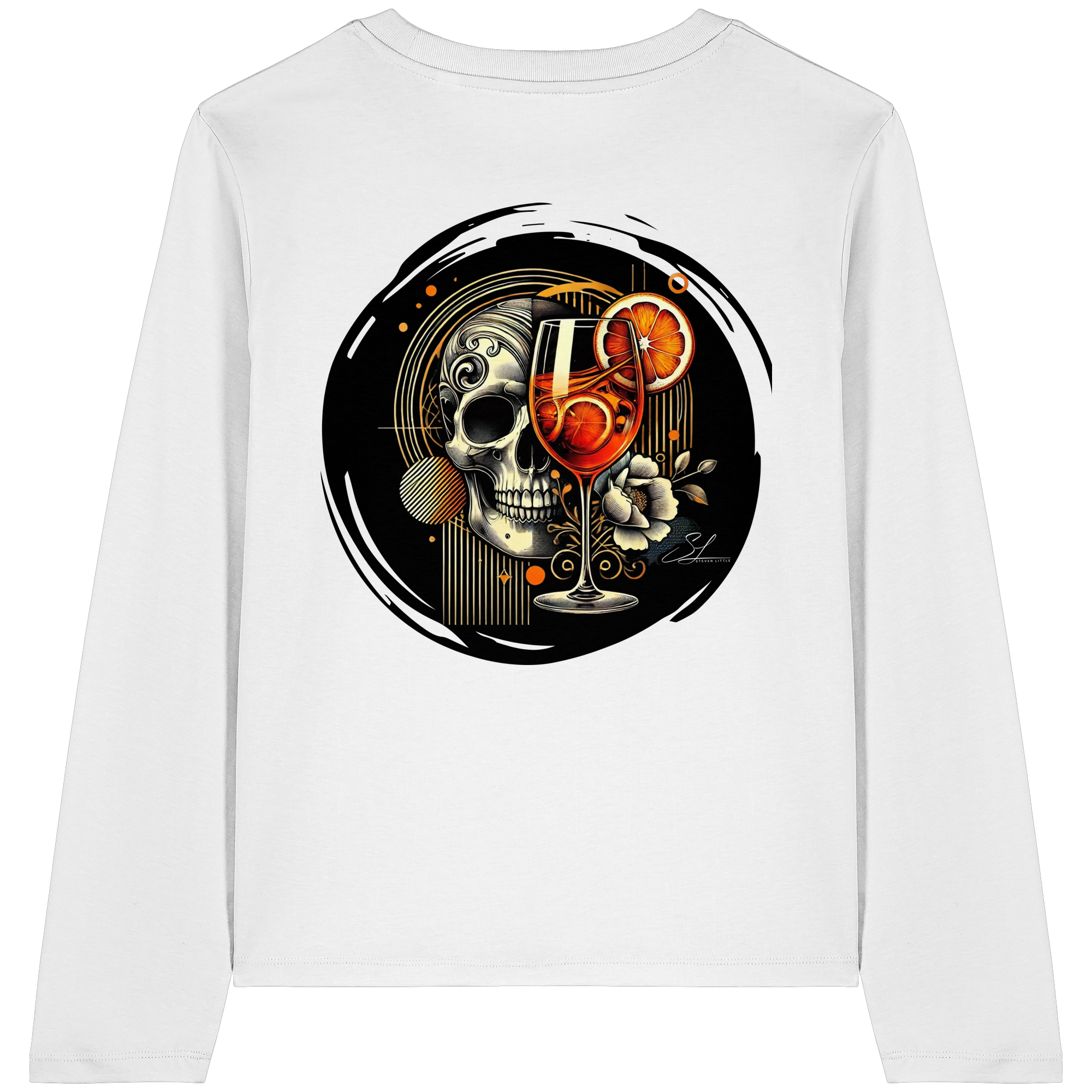 Esprit de la nuit - T-shirt bio à manches longues pour femme