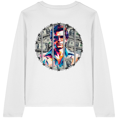 Money Maker - Womens Organic Longsleeve