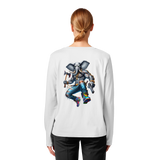Elephant Warrior - Womens Organic Longsleeve