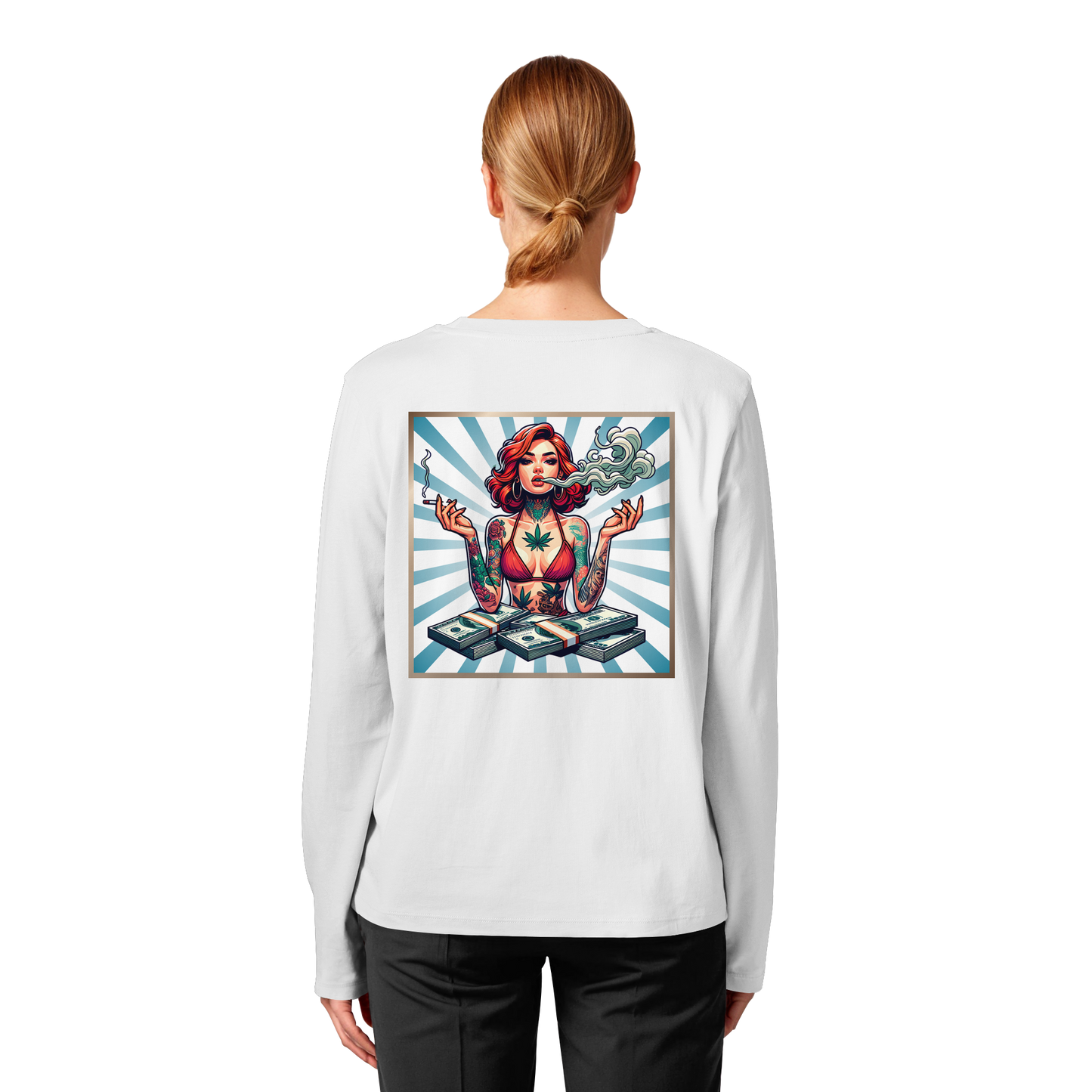 Rebel Rich - Womens Organic Longsleeve