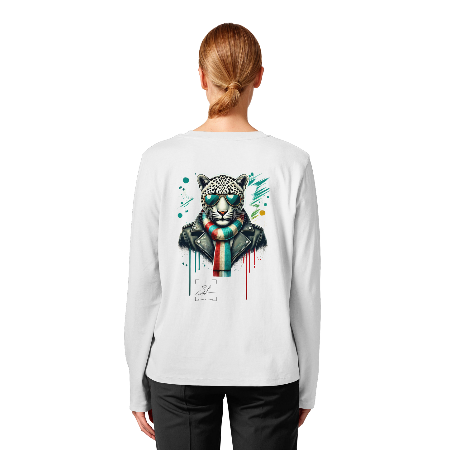 Urban Leopard - Womens Organic Longsleeve