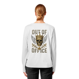 King out of Office - Womens Organic Longsleeve