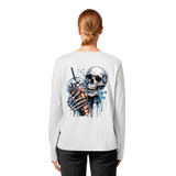 Chill Skull - Womens Organic Longsleeve