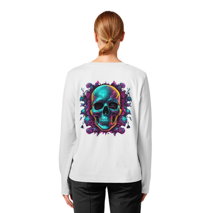 Galactic Skull - Womens Organic Longsleeve