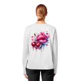 Cherry Kisses - Womens Organic Longsleeve