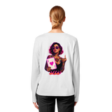 Queen of Hearts - Womens Organic Longsleeve