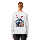 Teddy Terror - T-shirt bio à manches longues pour femme