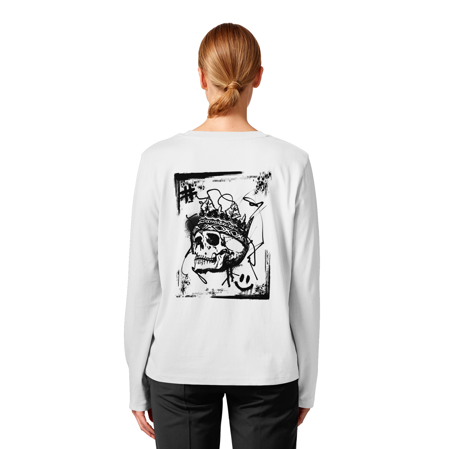 Monarch of the Darkness - Womens Organic Longsleeve