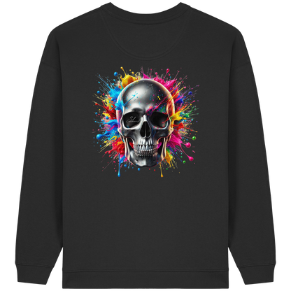 Explosion of Life - Womens Organic Oversized Sweatshirt