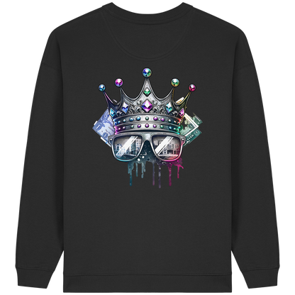 Royal Hustle - Sweat-shirt oversize bio pour femme
