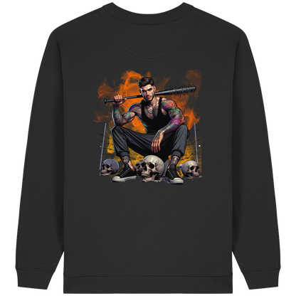Urban Warrior - Sweat-shirt oversize bio pour femme