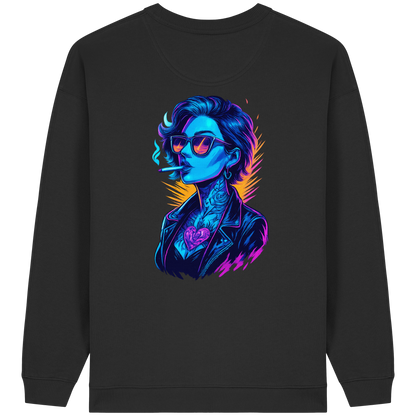 Urban Pulse - Womens Organic Oversized Sweatshirt