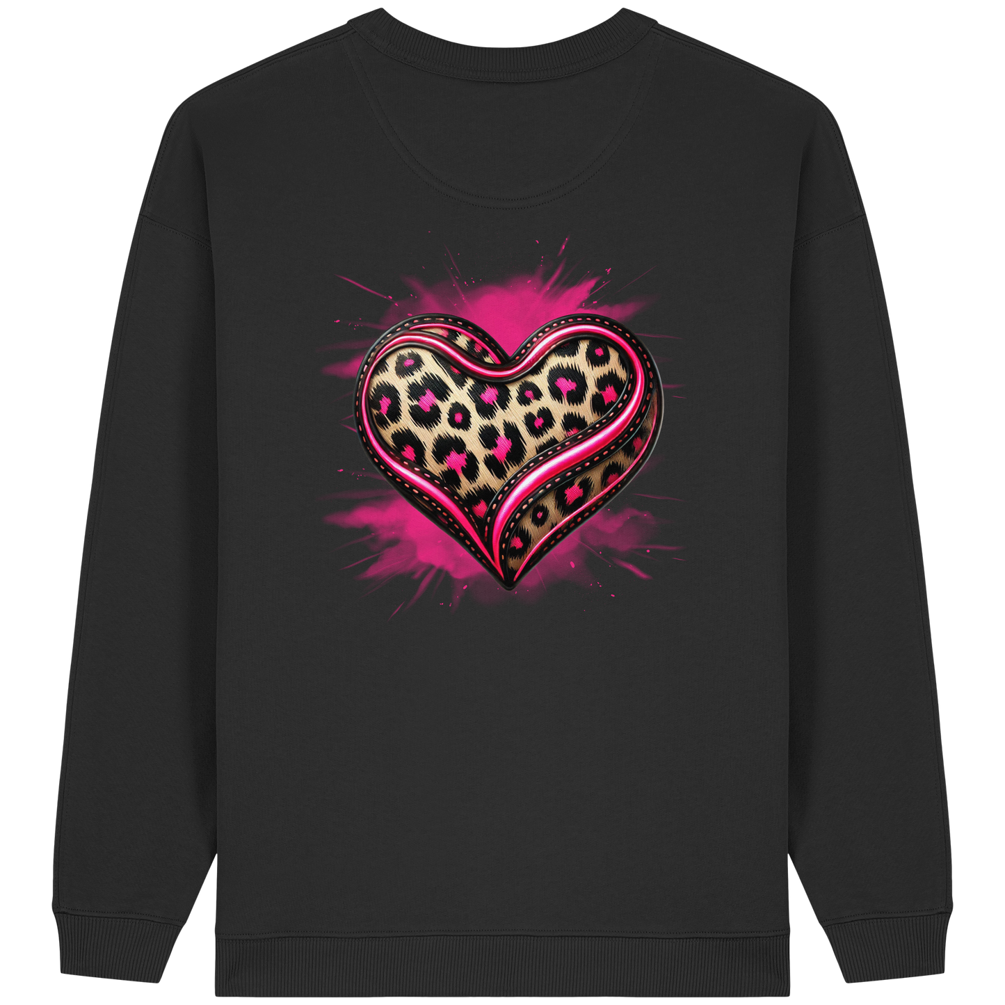 Wild Heart - Sweat-shirt oversize bio pour femme