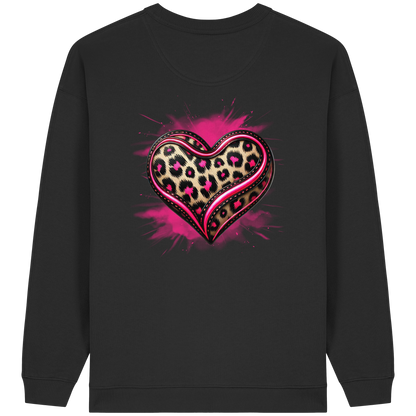 Wild Heart - Sweat-shirt oversize bio pour femme