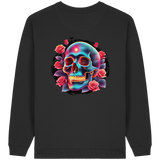 Sweat-shirt oversize bio pour femme Glow Skull