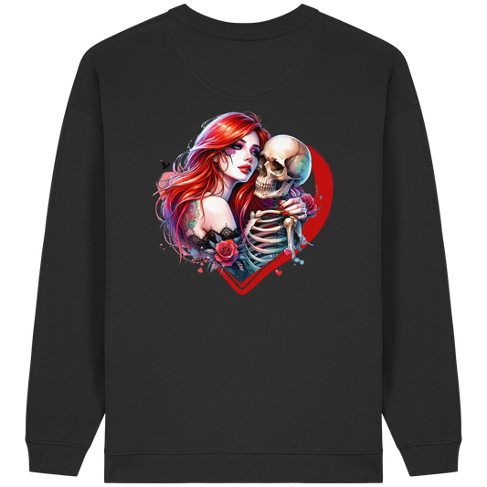 Eternal Love - Womens Organic Oversized Sweatshirt