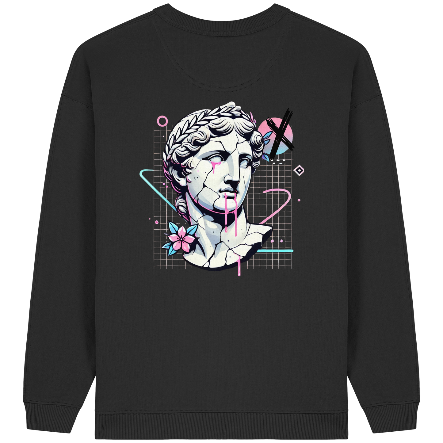 Mystik Head - Womens Organic Oversized Sweatshirt