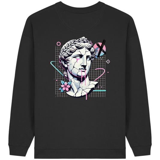 Mystik Head - Womens Organic Oversized Sweatshirt