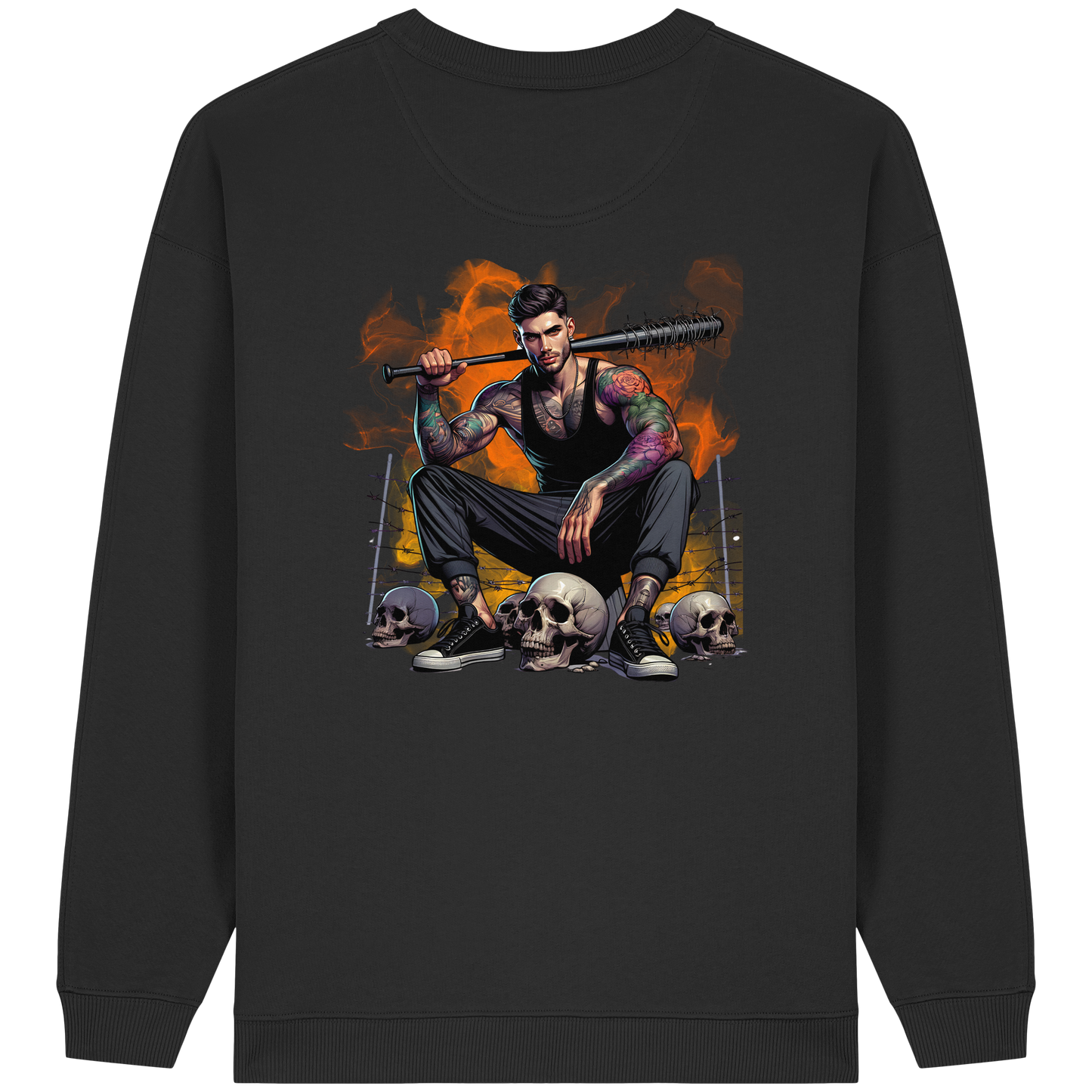 Urban Warrior - Womens Organic Oversized Sweatshirt