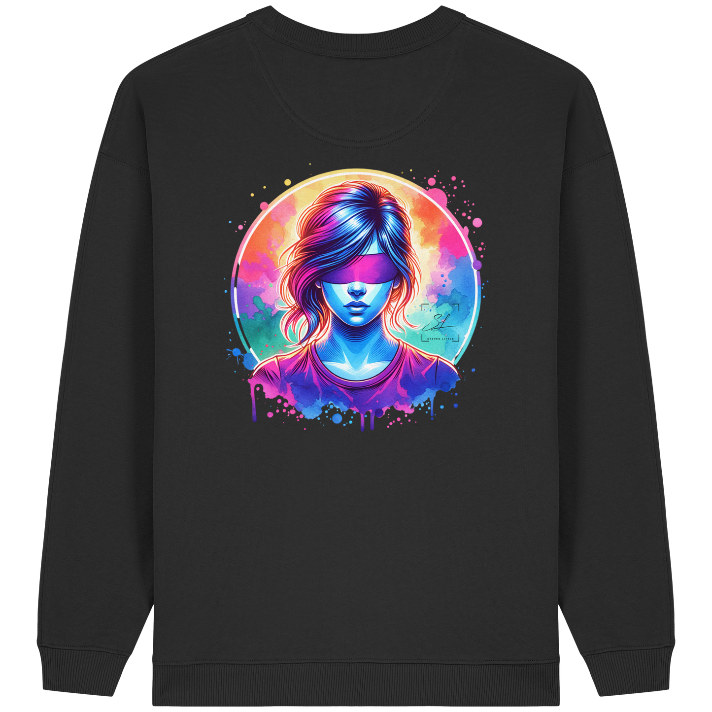 Mystic Vision - Sweat-shirt oversize bio pour femme