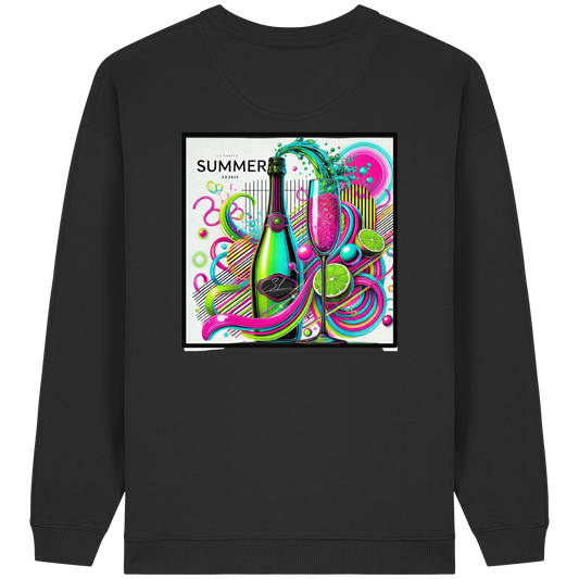 Neon Fresh - Womens Organic Oversized Sweatshirt