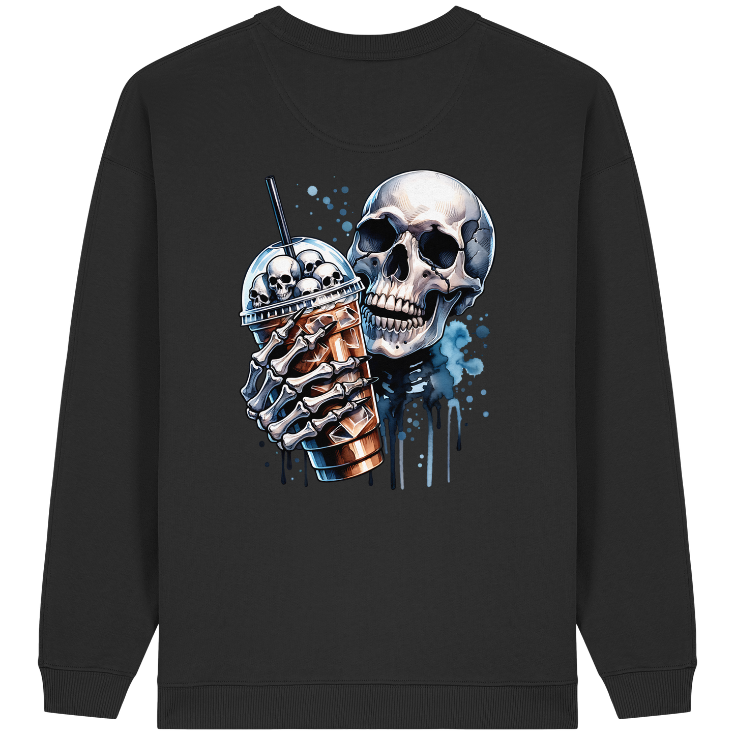 Chill Skull - Sweat-shirt oversize bio pour femme