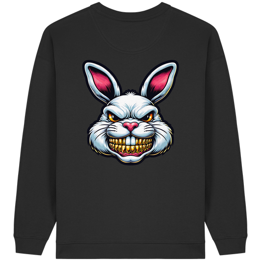 Tooth Bunny - Womens Organic Oversized Sweatshirt