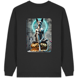 Mystic Cat - Womens Organic Oversized Sweatshirt