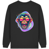 Crazy Chimp - Sweat-shirt oversize bio pour femme
