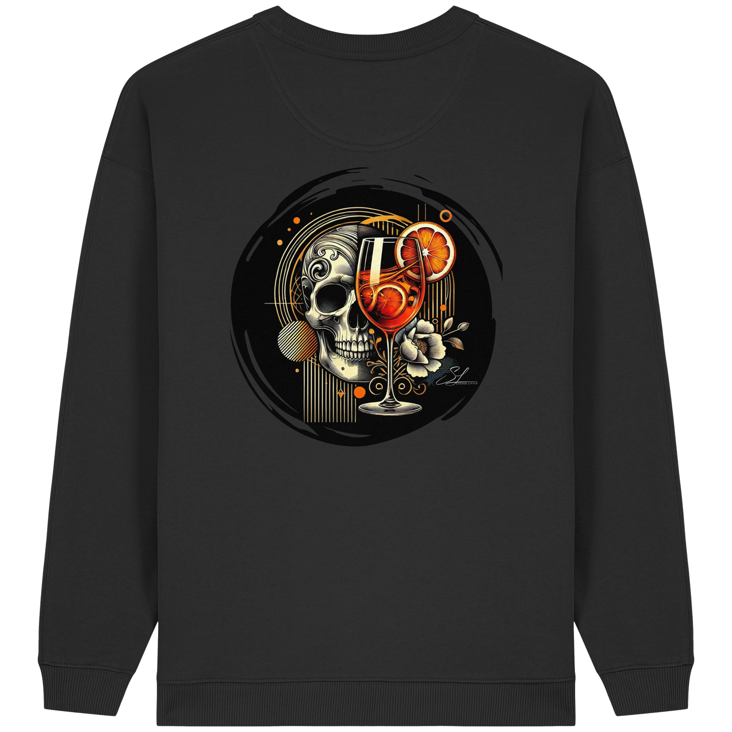 Esprit de la nuit - Sweat-shirt oversize bio pour femme