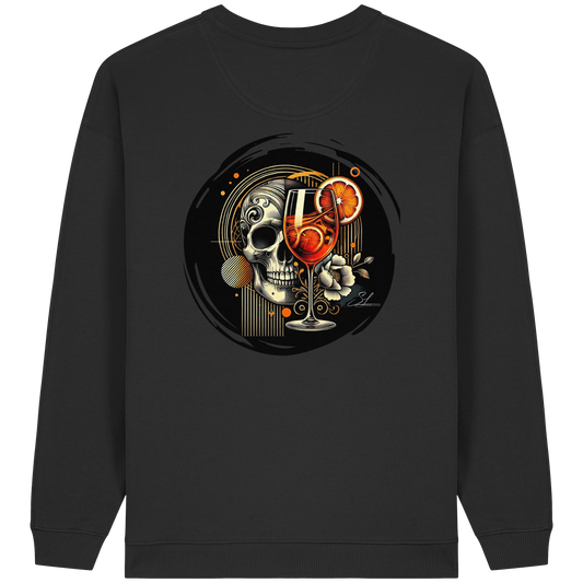 Spirit of the Night - Womens Organic Oversized Sweatshirt