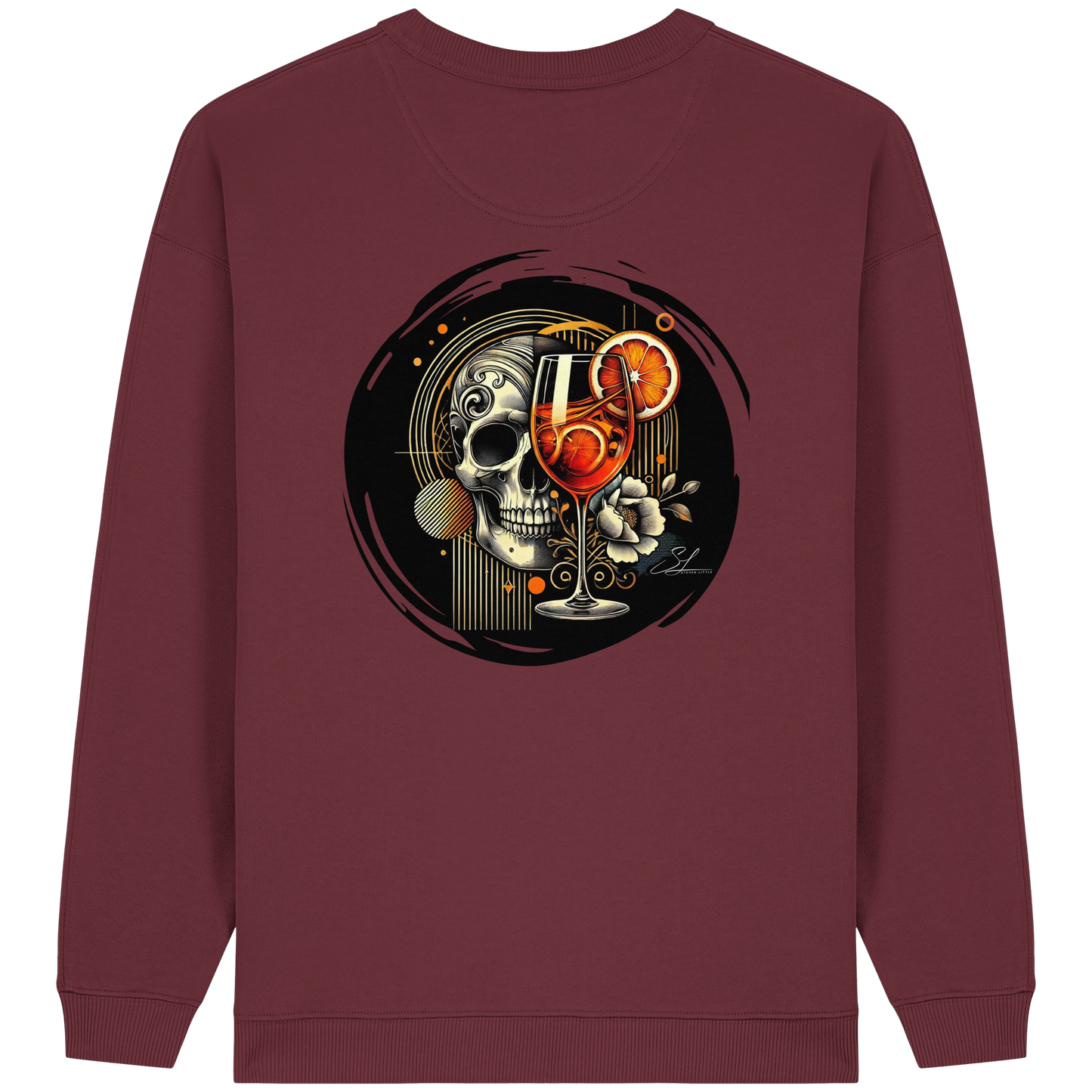 Esprit de la nuit - Sweat-shirt oversize bio pour femme