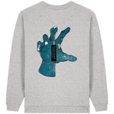 Statement Hand - Sweat-shirt oversize bio pour femme