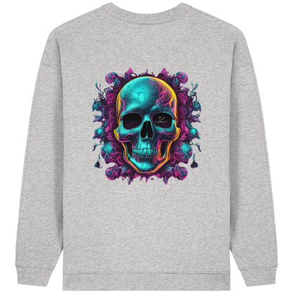 Galactic Skull - Womens Organic Oversized Sweatshirt